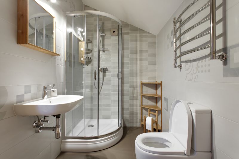 Contemporary Bathroom with Modern Fixtures